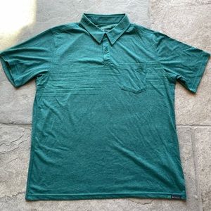 Columbia Men’s LG Omni-Wick Green Polo